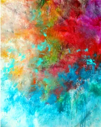 Una explosión de colores vivos
