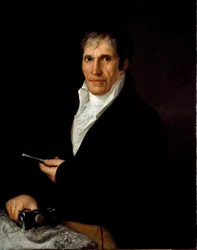 Retrato del escultor Bartolomeo Carrera Pintura de Rosa Bacigalupo Carrera (siglo XIX) Génova, Accademia Ligustica di Belle Arti