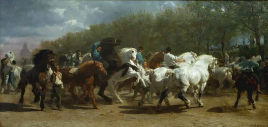 La feria del caballo, 1852-55