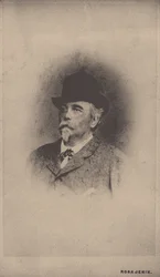 Retrato de August Zang 1807-1888