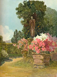 En los Jardines de Colonna