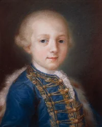 Retrato de niño, de Rosalba Carriera (1673-1757)