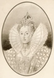 Isabel I, alias La Reina Virgen, Gloriana o la Buena Reina Bess, de Biografías vivas de gobernantes famosos.
