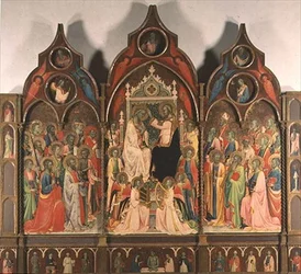 La coronación de la Virgen