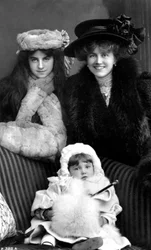Ellaline Terriss 1872-1971, actriz y cantante inglesa, 1908
