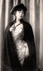 Olga Nethersole c. 1863-1951, actriz y productora teatral inglesa, principios del siglo XX