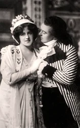 Robert Evett 1874-1949 y Denise Orme 1885-1960 en The Merveilleuses, principios del siglo XX