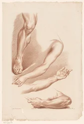 Tres brazos y una pierna
Principios del dibujo del natural, séptima parte (título de la serie)
VII Cahier de Principes du Dessin d