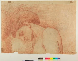 Retrato de su esposa, c.1918