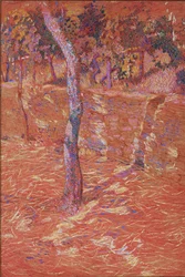 Árbol y muro, 1905-06