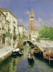 Un canal veneciano