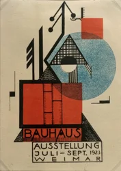 Exposición Bauhaus, julio-septiembre. 