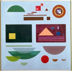 Yellow Square, c.1936-38 (óleo sobre lienzo)
