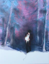 Borderline, 2024 (óleo sobre lienzo)