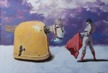 Challenger, 2024 (óleo sobre lienzo)