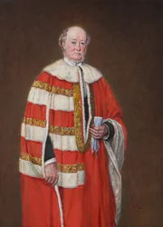 Retrato de Orlando, tercer conde de Bradford (1819-1898), c.1839-1905 (óleo sobre lienzo)