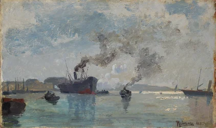 barcos en puerto