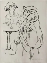 En la cafetería