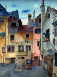 Casas antiguas en Lindau