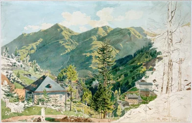 Vista de Gastein con Gamskarkogel
