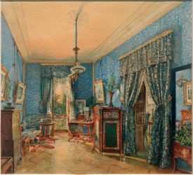 Gabinete azul