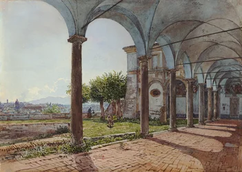 Vista de Roma desde el monasterio de Santa Onofrio