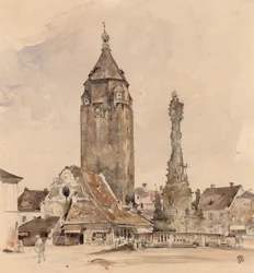 El antiguo ayuntamiento de Korneuburg