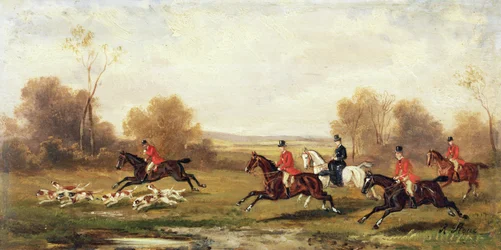 Escena de caza, c.1920