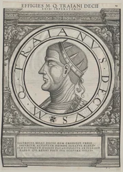 Emperador romano Decio (huella)