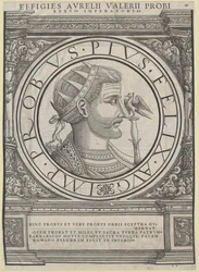 Emperador romano Probus (huella)