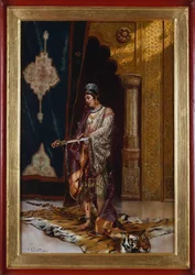 Una odalisca