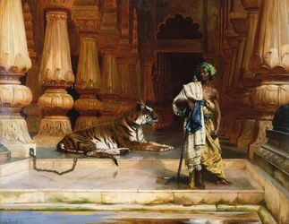 Los guardias del palacio