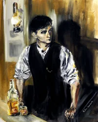 A glace at you, 2021 (óleo sobre lienzo)