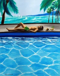 Endless Summer, 2025 (óleo sobre lienzo)