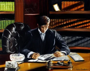 Late Night II, 2023 (óleo sobre lienzo)