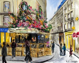 Maison Sauvage París - Otoño, 2023 (óleo sobre lienzo)