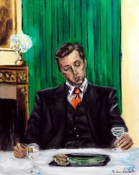 El caballero, 2023 (óleo sobre lienzo)