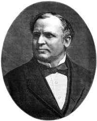 Edward Stanley, 15º Conde de Derby, estadista británico del siglo XIX, 1900
