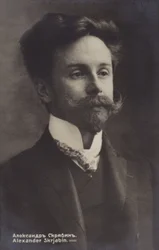Retrato de Alexander Skrjabin