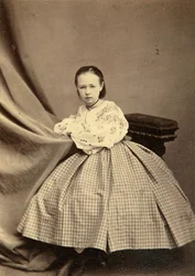 Retrato de Sophia Perovskaya (foto sepia)