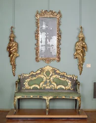 Canapé, 2º cuarto del siglo XVIII