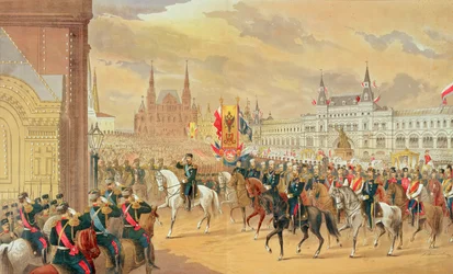 Matrimonio del Zar Nicolás II con Alexandra, Moscú, 1896