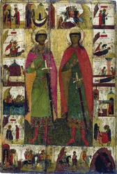 Los santos Boris y Gleb