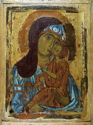 La Virgen Eleusa, principios del siglo XIII