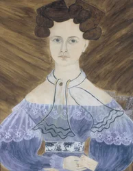 Señorita Emeline Parker de Lowell, Massachusetts, 1832