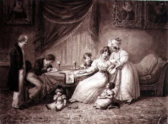 Los acuarelistas, c.1830