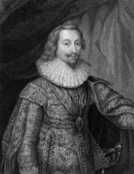 George Villiers, primer duque de Buckingham 1592-1628, 1824