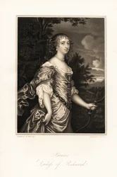 Retrato de Frances Stuart, Duquesa de Richmond