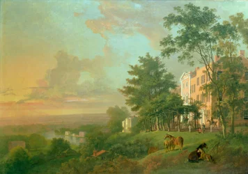 Vista desde la terraza, Richmond Hill