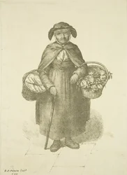 Vendedora de flores de Old Kingswood, c.1828